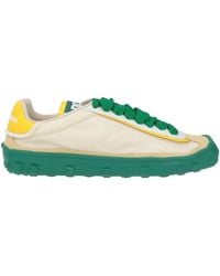 Dolce & Gabbana - Ivory Sneakers Polyamide, Calfskin, Acrylic, Elastane - Lyst
