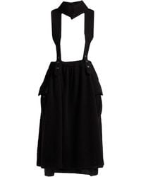 Noir Kei Ninomiya - Midi Skirt Acrylic, Nylon, Wool - Lyst