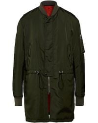 Kris Van Assche - Military Overcoat & Trench Coat Polyamide, Polyester - Lyst