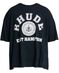 Rhude - Midnight T-Shirt Cotton - Lyst