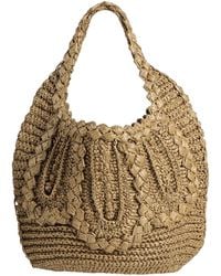 Alberta Ferretti - Handbag Natural Raffia - Lyst