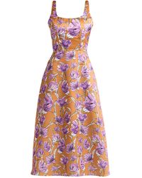 GIADA CURTI RESORT - Midi Dress - Lyst