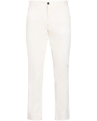 Isaia - Pants Cotton, Elastane - Lyst