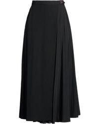 Sandro - Midi Skirt Polyester - Lyst
