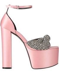Evangelie Smyrniotaki x Sergio Rossi - Sandals Textile Fibers - Lyst