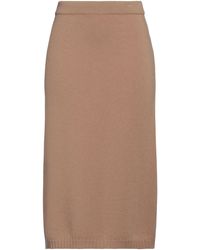 Weekend by Maxmara - Midi Skirt Virgin Wool - Lyst