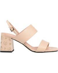 Pollini - Blush Sandals Calfskin - Lyst