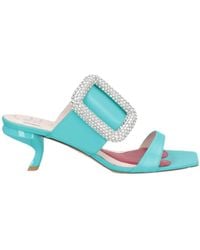 Roger Vivier - Sandals Leather - Lyst