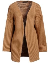 INCENTIVE! - Camel Cardigan Wool - Lyst