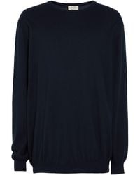 Altea - Midnight Sweater Cotton - Lyst