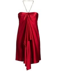 Amen - Mini Dress Acrylic, Viscose, Elastane - Lyst