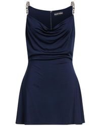 David Koma - Midnight Mini Dress Viscose - Lyst