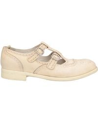 Officine Creative - Cream Ballet Flats Leather - Lyst
