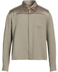Ami Paris - Military Shirt Acetate, Viscose - Lyst
