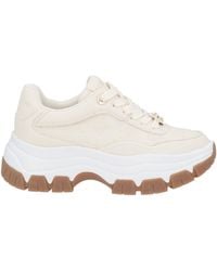 Guess - Ivory Sneakers Textile Fibers - Lyst