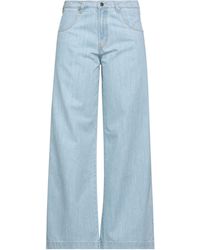 Damen Bekleidung Jeans Jeans mit gerader Passform Mother Jeanshose in Blau 