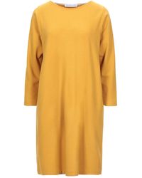 Harris Wharf London Robe courte - Jaune