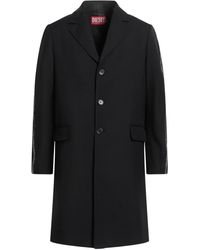 DIESEL - Overcoat & Trench Coat - Lyst