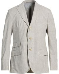Eleventy - Blazer Wool, Cotton, Linen, Elastane - Lyst