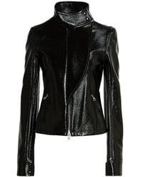 Courreges - Jacket Cotton, Polyurethane, Elastane - Lyst