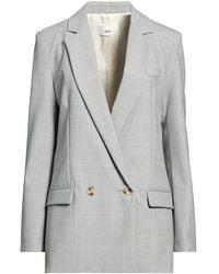 SOLOTRE - Light Blazer Polyester, Virgin Wool, Elastane - Lyst