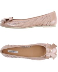 Emporio Armani Ballet flats and pumps for Women - Up to 79% off | Lyst