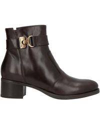 Nero Giardini - Dark Ankle Boots Leather - Lyst