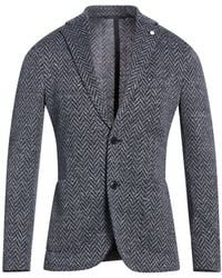 Luigi Bianchi - Blazer Cotton, Linen, Polyamide - Lyst