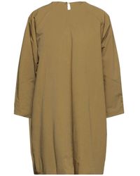 Aeron - Military Mini Dress Cotton, Viscose, Elastane - Lyst