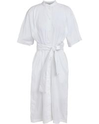 Liviana Conti - Midi Dress Cotton, Polyamide, Elastane - Lyst