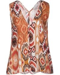 Antonelli - Top Viscose, Silk - Lyst