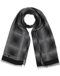 Emporio Armani - Sciarpa - Lyst