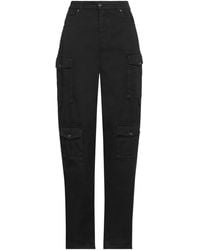 Pinko - Denim Pants Cotton - Lyst