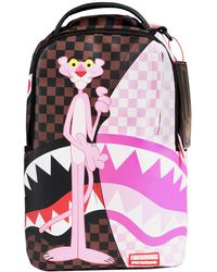 Sprayground pink drip savage brown & black checkered mini backpack 😍  Available for pre-order📩 Free delivery