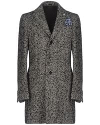 Manuel Ritz - Coat Wool, Acrylic, Polyester, Viscose, Polyamide - Lyst