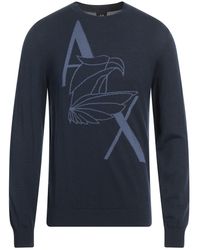 ARMANI EXCHANGE - Sweater Acrylic, Virgin Wool, Elastane - Lyst