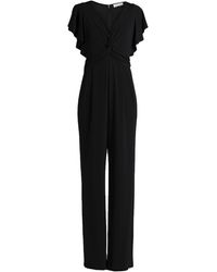 Womens Jumpsuits and rompers MICHAEL Michael Kors Jumpsuits and rompers MICHAEL Michael Kors Synthetic Printed Georgette Playsuit Save 26% 