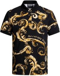 Versace Jeans Couture - Polo Shirt Cotton - Lyst