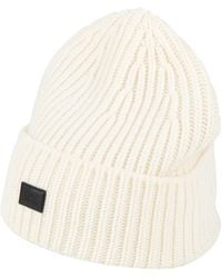 EA7 - Cream Hat Wool, Polyamide - Lyst