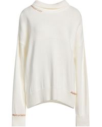 Gaelle Paris - Ivory Turtleneck Acrylic - Lyst