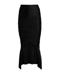 Alexandre Vauthier - Midi Skirt Viscose, Elastane - Lyst