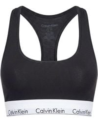 Calvin Klein - Top Cotton, Modacrylic, Elastane - Lyst