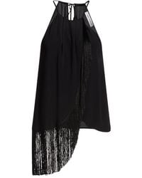 SIMONA CORSELLINI - Top Acetate, Silk - Lyst