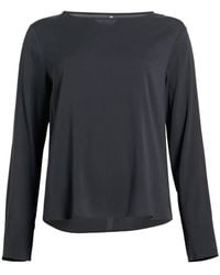 Eleventy - Top Silk, Elastane - Lyst