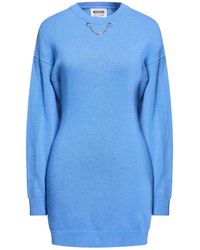 Moschino - Mini Dress Wool, Viscose, Polyamide, Cashmere - Lyst