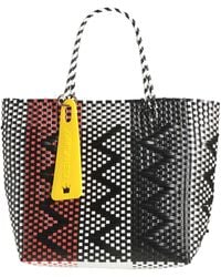 La Milanesa - Handbag Textile Fibers - Lyst