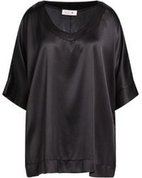 RSVP - Top Silk, Elastane - Lyst