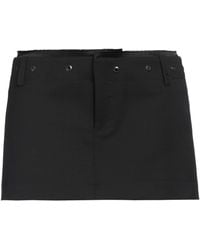 Ssheena - Mini Skirt Polyethylene, Virgin Wool, Elastane - Lyst