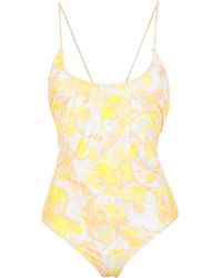 Samsøe & Samsøe Maillot une pièce - Jaune