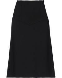 Diane von Furstenberg Falda a media pierna - Negro